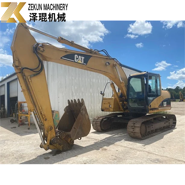 Excavadora CAT 320 de 22300 kg con motor usado y bomba hidráulica CAT