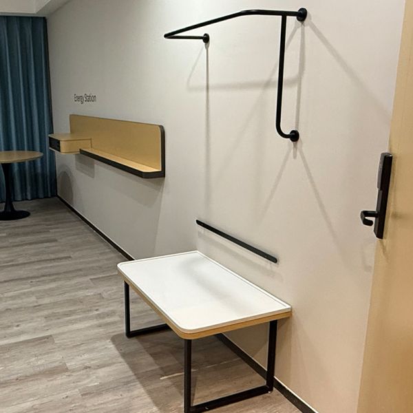 Juego de muebles de habitación de hotel personalizados de madera para hoteles de 3, 4 y 5 estrellas