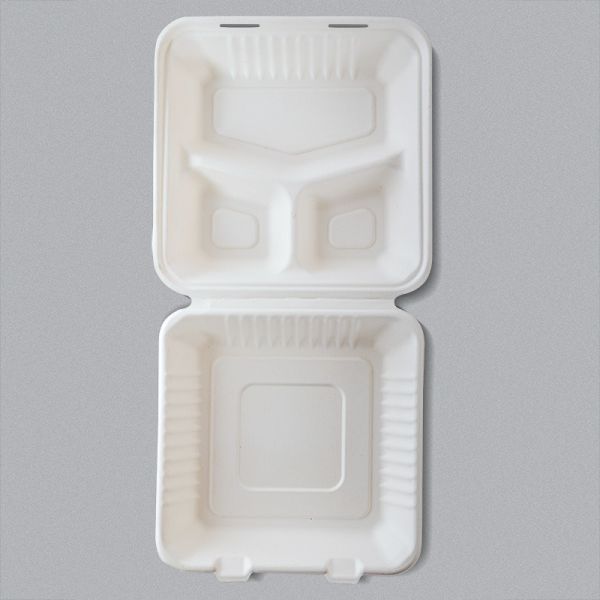 Sugarcane Lunch Box Biodegradable Compostable Food Container for Estimated Delivery Time