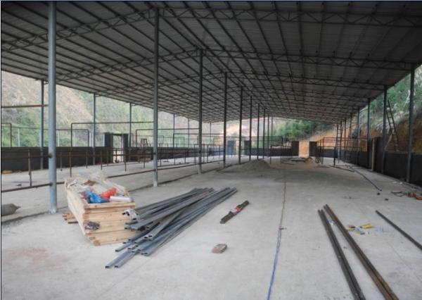 Aço de Poutltry - construções agrícolas quadro, feixe de aço estrutural de H com pintura