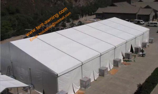 Temporary or Semi-permanent Use Industrial Storage Tents Aluminum Waterproof Marquees