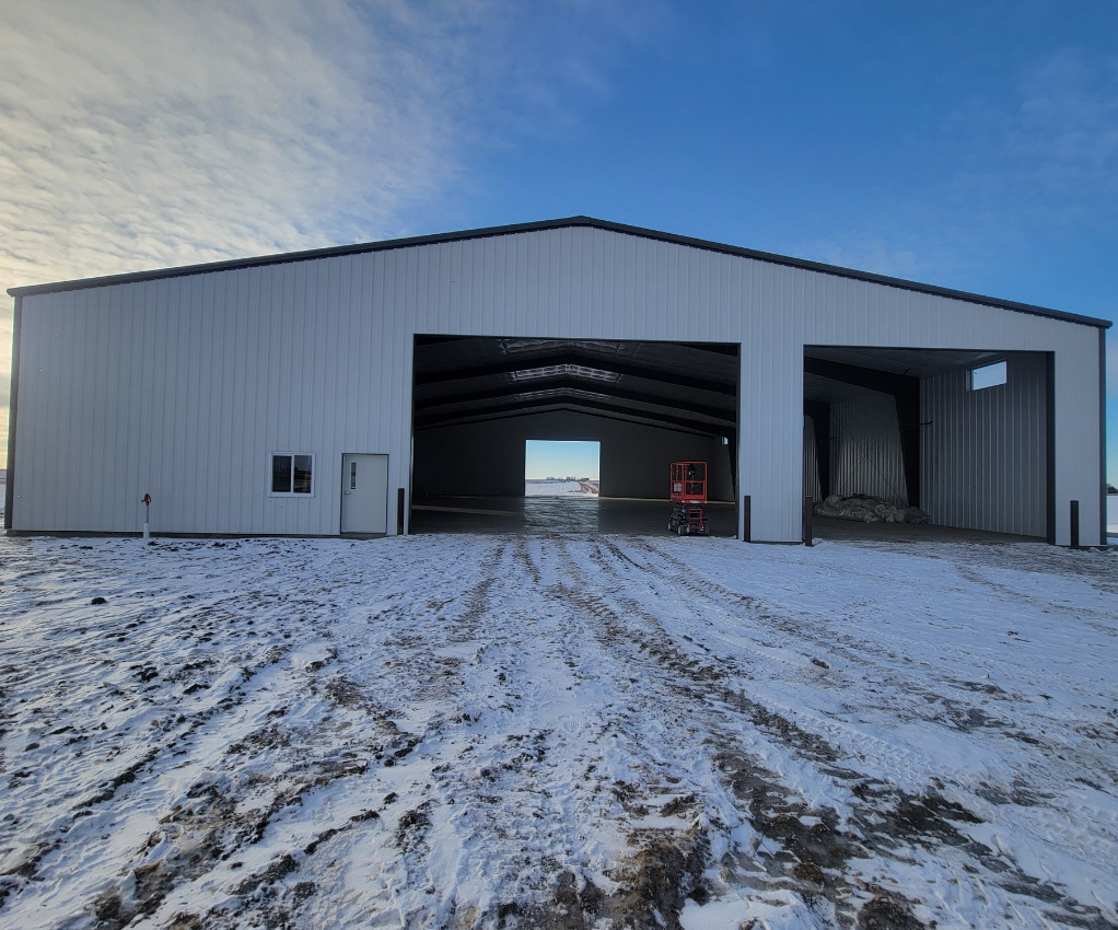 ASTM Standard Commercial Metal Storage Building With PU Insulation Option