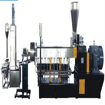 Twin and Double Screw Polymer Plastic Extrusion Masterbatchs Machine for PET Extruder