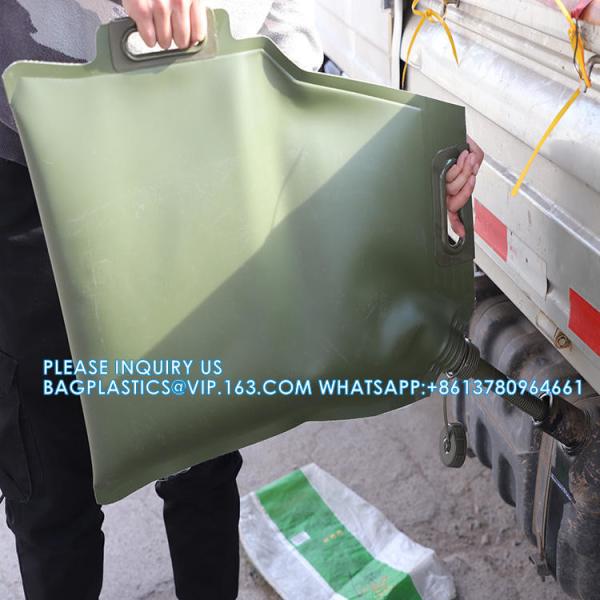 New Arrival Soft Collapsible Flexible TPU 5l Diesel Fuel Oil Bladder Tanks Fuel Storage Flexitank Bladder