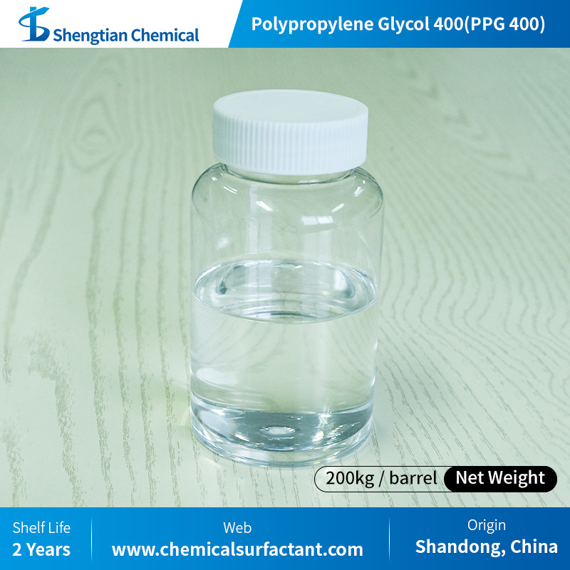 Polypropylene Glycol 400 PPG 400 CAS 25322-69-4 With Molecular Weight 360-440 For Lubricating