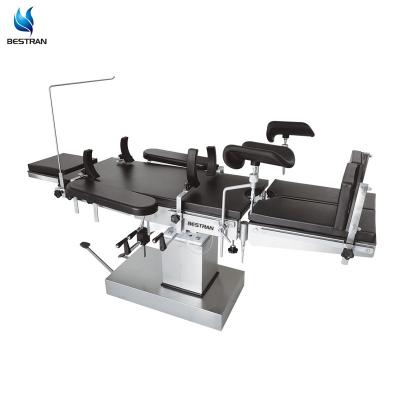 Longitudinal Movement 300mm Operating Room Table Manual Hydraulic Radiolucency X Ray Compatible