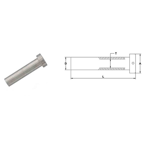 Cable Railing INVISI-s Stud Receivers