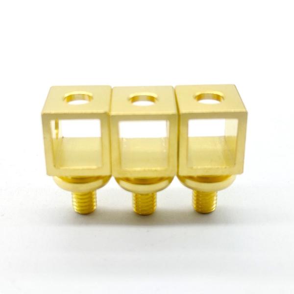 Micro Machining Brass Precision Turned Parts 6061 6063 Aluminum Mechanical Parts