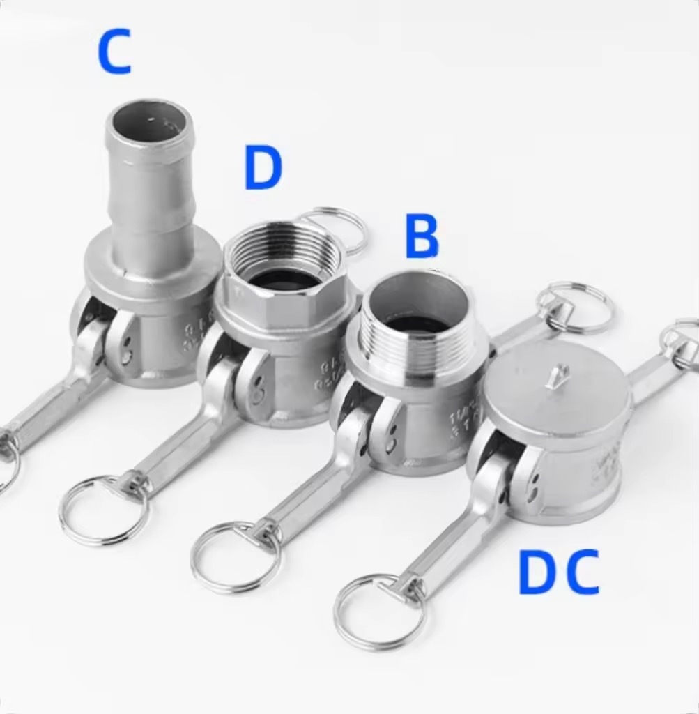 Premium Aluminum & Stainless Steel Camlock Fittings | Quick Couplings (Type  A B C D E F, DC, DP)