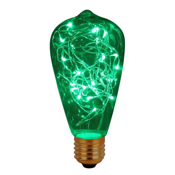 Edison S64 Decorative Filament Bulbs Cooper Wire 1.5w Led Edison Bulb E27 Dimmable