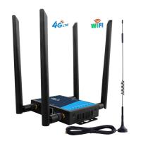 Router sem fio portátil 300mbps 4g de Wifi do carro industrial com a antena externo de SMA
