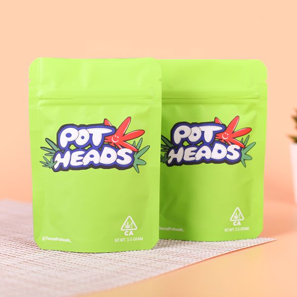 Holographic Mylar Zipper Stand Up Pouch Gravure Printing