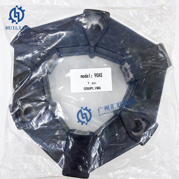 Excavator Flexible Rubber Coupling 90AS 4A 4AS 8A 8AS 16A 16AS 25A 25AS 30A 30AS 90A for Hydraulic Pump