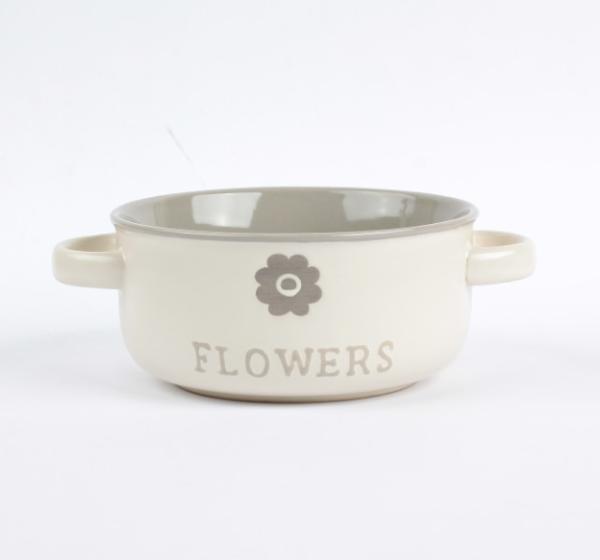 Fashionable Kitchen Cereal Bowls , Creative Fruit Salad Bowl With Ears