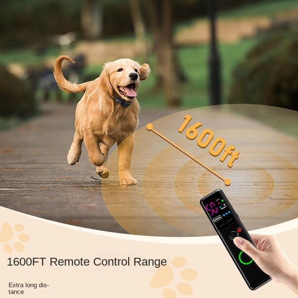 Innovation Design Eco-friendly ABS Material Color Screen IP67 Waterproof Rechargeable Long Battery Life Wireless Dog Training