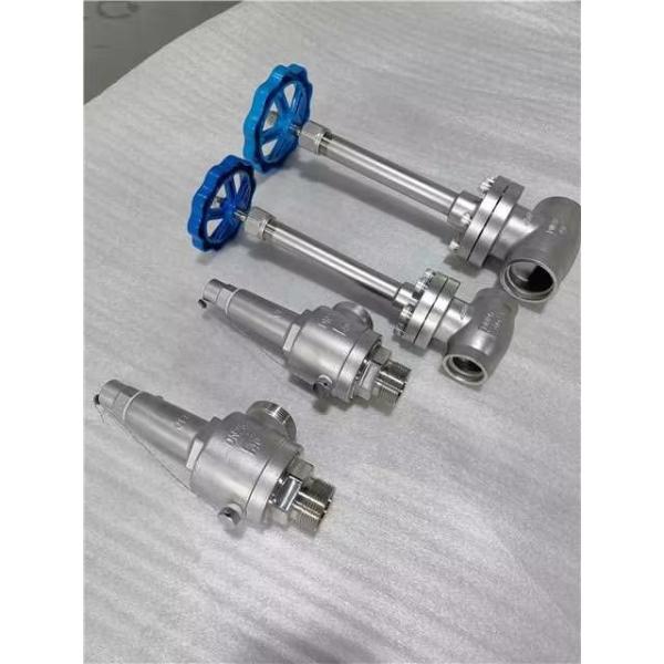 Manual DN65 Low Temperature Socket Weld Globe Valve For LN2/LO2/LNG/LAR/LCO2