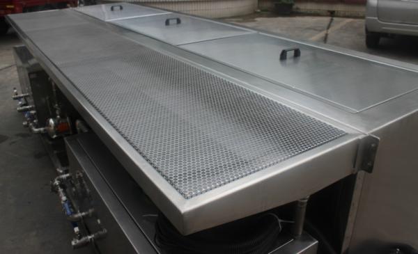Stainless Steel 304 Ultrasonic Blind Cleaning Machine For Knocks Out Dirt Germs