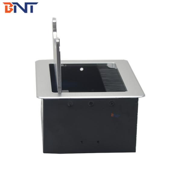 BNT Cable management brush clamshell multifunction universal power tabletop flip up socket