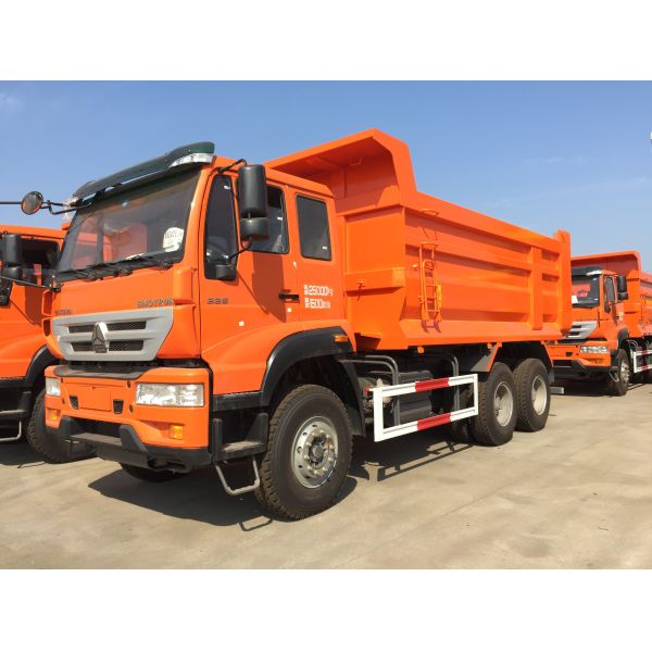 SINOTRUK HOWO Dump Truck Trailer 6 * 4 336hp 30 Tons 10 Wheeler CCC Approved