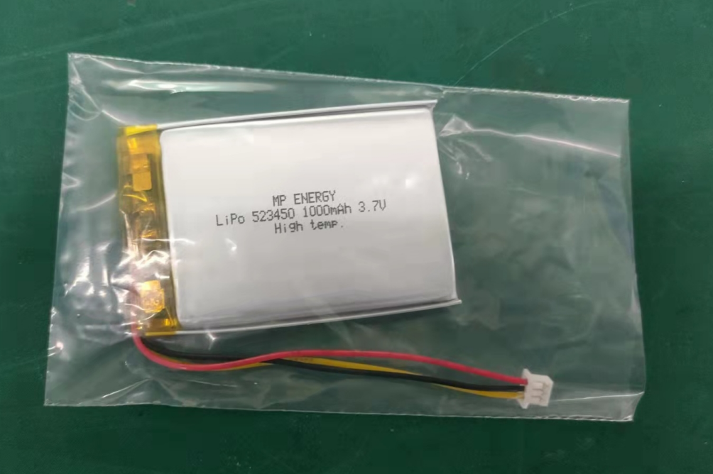 Перезаряжаемые батарея GPS 523450 3.7V 1000mAh полимера лития IEC62133