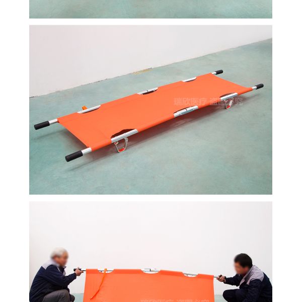 Rescue Folding Medical Stretcher Patient Collapsible Stretcher Ambulance