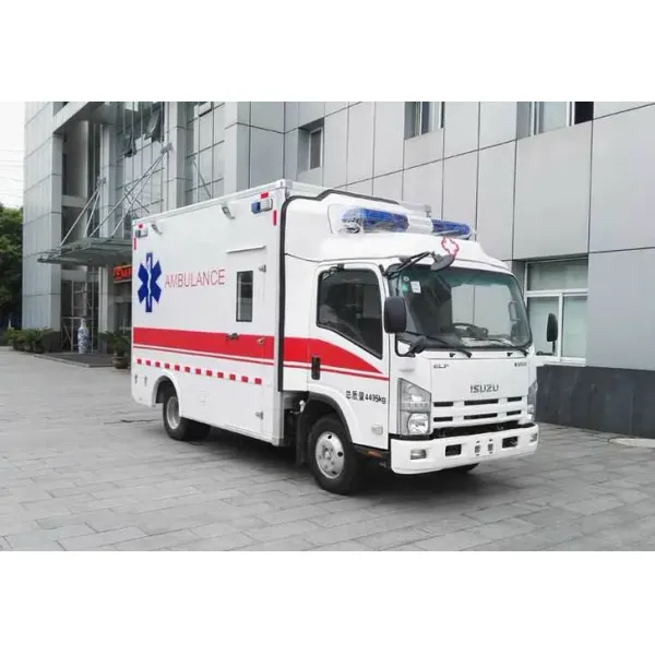All Driven Diesel 4X4 Van Cargo Model Isuzu Isolation Ambulance