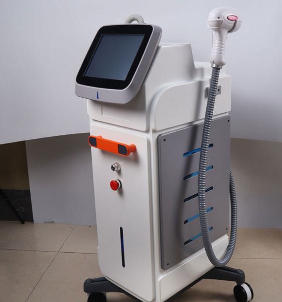 2 in 1 CE 808 Diode Laser Hair Removal Picosecond Q Switched / Nd Yag 755 Nm Laser Tattoo Removal Medical Machine
