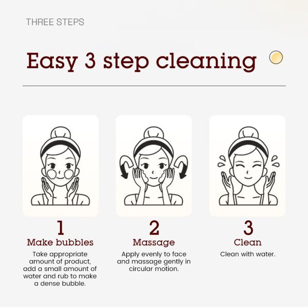 Foaming Facial Cleanser Pore Cleanser Gel Niacinamide Face Wash