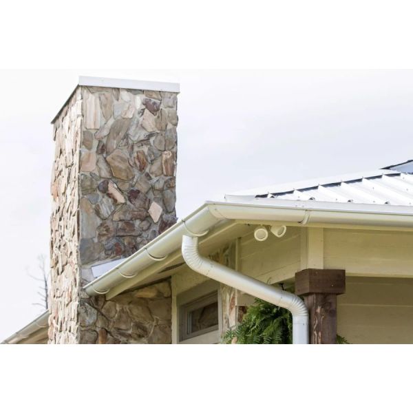 3 дюйма 4 дюйма PPGI Алюминиевый круглый водосточный трубный крен Профилегибочная машина для производства водосточных желобов