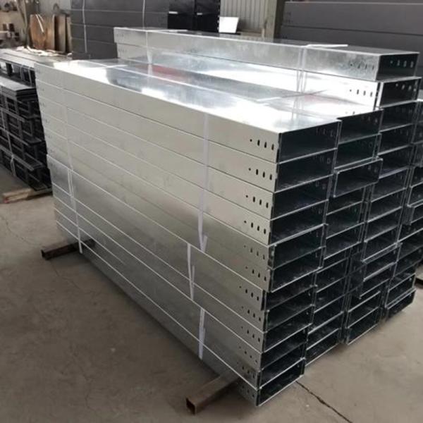 Galvanized Outdoor Cable Tray Non Flammable Fire Resistant Cable Tray