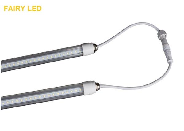 IP65 Waterproof T8 LED Tube Light 0.6M 1.2M 1.5M 10W 18W 24W AC95-265V 100-110Lm per watt PF>0.9 CRI>80 3 years warranty