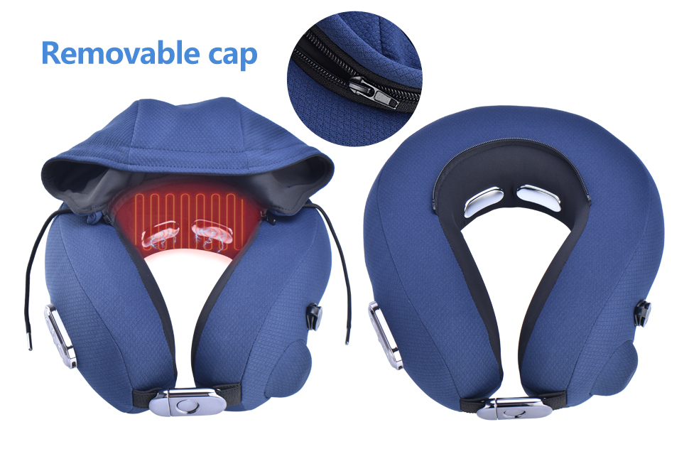 Portable Yoga Style Shoulder Coverage Air Compression Neck Stretching Thai Neck Massage Pillow