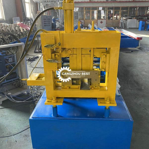1.0mm Automatic Change PLC Roll Forming Equipment With Rib Embossing