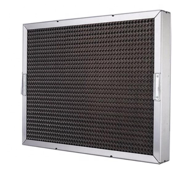 Industrial Honeycomb Metal Grease Filter with High Efficiency Grease Capture and Anodized Aluminum Frame for Cooker Extractors