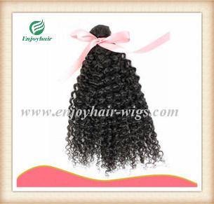 Peruvian 5A virgin remy hair weave ,natural color(can be dye) deep curly 10''-26''length