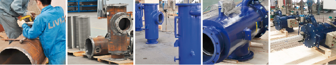 Pure Water Filter For Groundwater Filtration , Industrial Filtration Equipment Self Cleaning