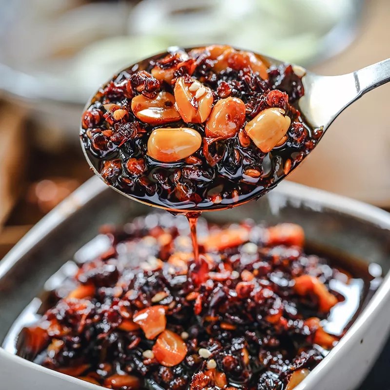 Масло Chili еды Mygou чистое красное варя масло перца масла чилей для горячей еды приправляя Condiment