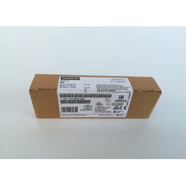 Original High Power IGBT Module 6ES7193-6BP00-0DA0 Siemens Simatic ET 200SP Base - Unit