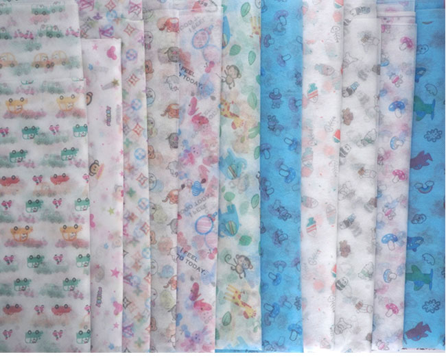 Разрыв ткани 19.5cm PP Spunbond не сплетенный напечатанный устойчивый