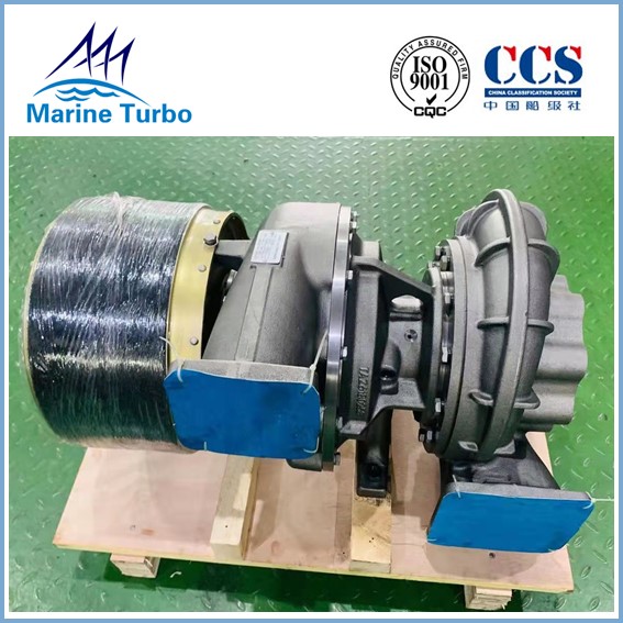 High Pressure Ratio 5.0 Marine Turbocharger Complete In Oil Cooled