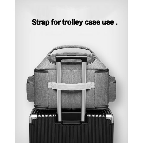 Linen Soft Pet Bed Cushion Luxury Car Foldable Dog Pet Carrier Bag