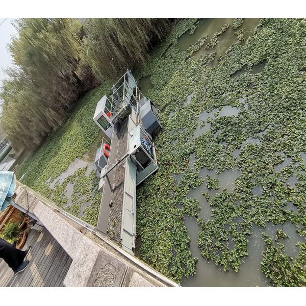 Low Price Reservoir Weed and Hyacinth Harvester with Cutter