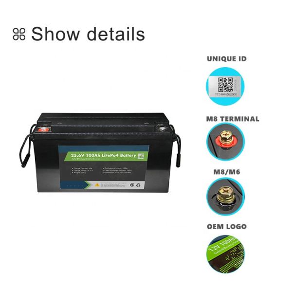 12v 200ah 24v 100ah LFP Solar Battery 2.4kwh For Solar ESS Boat