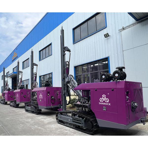 Equipo de perforación DTH integrado Máquina de minería Equipo de perforación de agujeros de explosión hidráulica