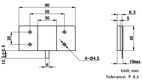 60w 100ohm RF резистор фланцевой монтаж резистор 250w 400w 500w
