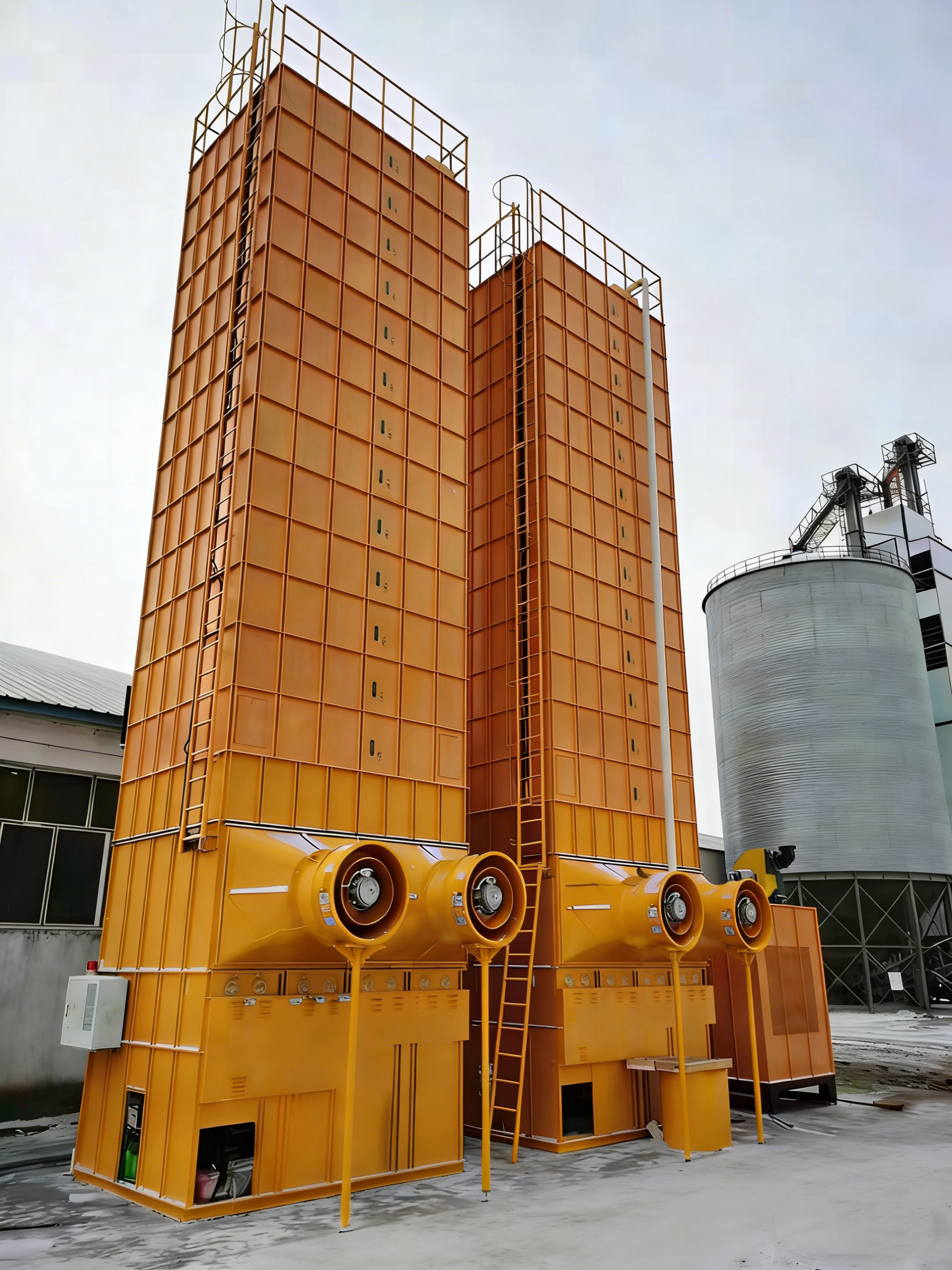 30 tons circulating raw rice dryer machine stainless steel grain dryer Made In China