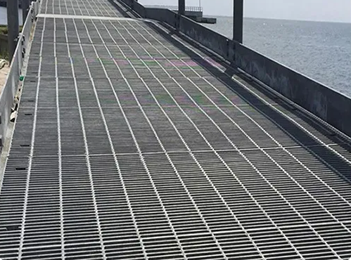 Stair Tread Power Plant Platform Driveway Steel Outdoor Drain Grating Hot Galvanized
