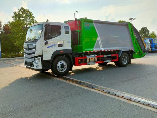Foton Diesel Fuel Rear Loader Garbage Compactor Machine Refuse Collection Truck 20cbm