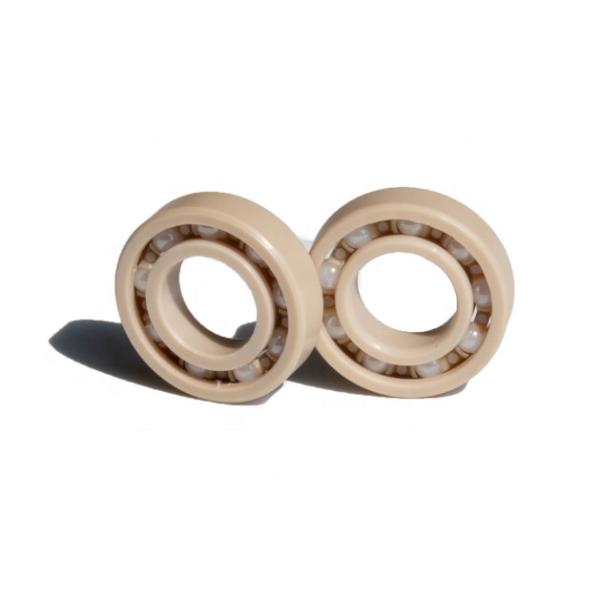608 8x22x7mm Plastic Deep Groove Ball Bearing High Temperature ZrO2 Ceramic Balls