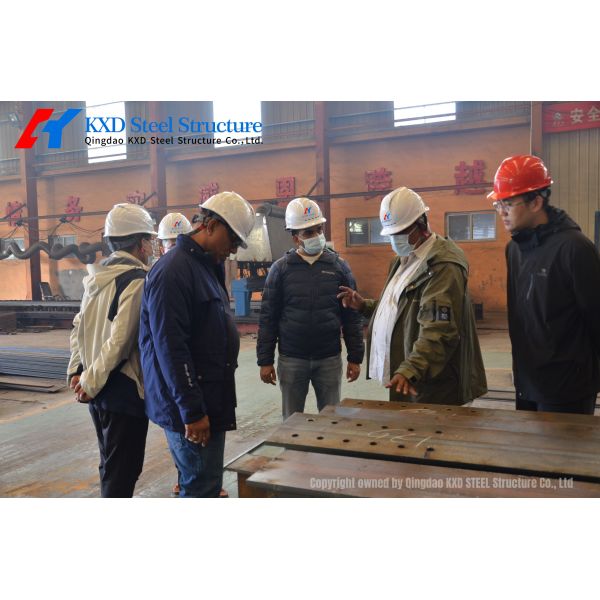 Prefab Light Metal Industrial Construction Modular Steel Structure Warehouse Hangar Building